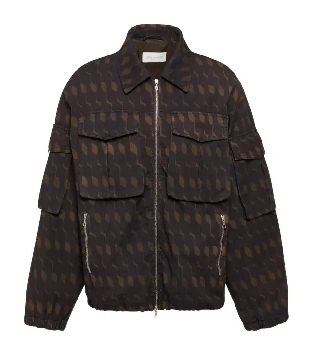 Dries Van Noten Vidway cotton-blend field jacket