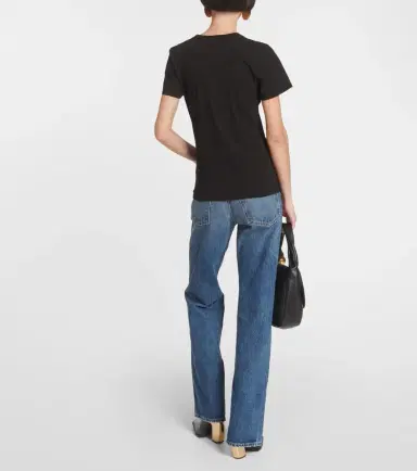 Nili Lotan Mariela cotton jersey T-shirt | Thumbnail 2