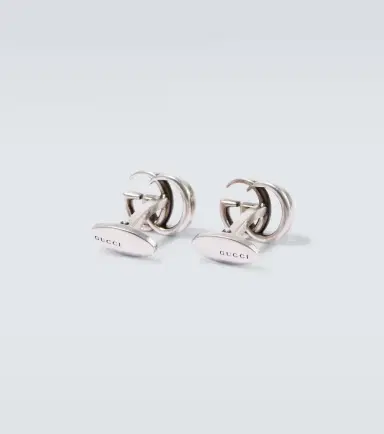 Gucci GG sterling silver cufflinks | Thumbnail 3 Gucci GG sterling silver cufflinks | Thumbnail 3