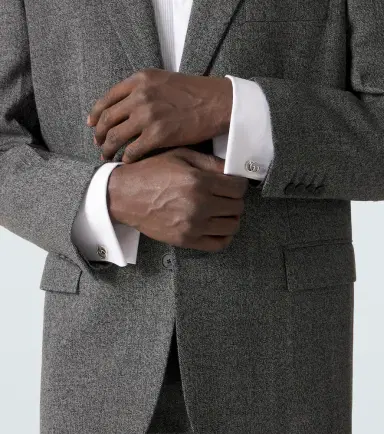 Gucci GG sterling silver cufflinks | Thumbnail 4 Gucci GG sterling silver cufflinks | Thumbnail 4