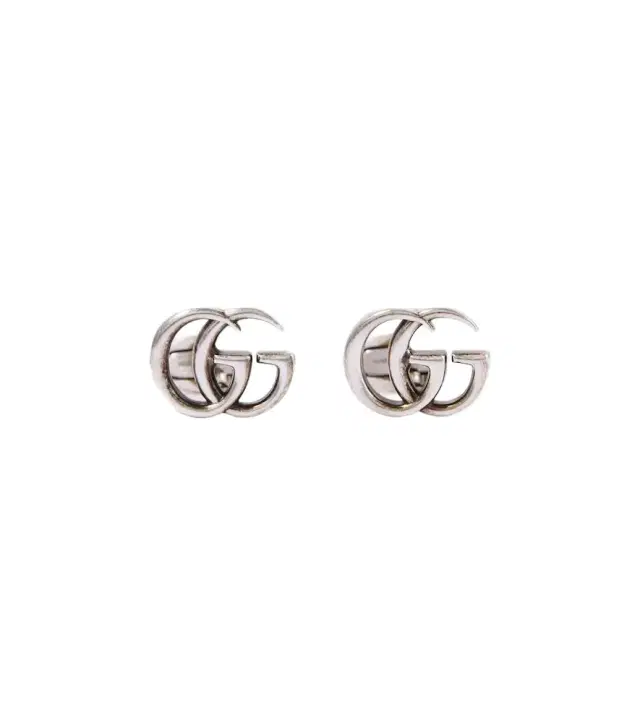 Gucci GG sterling silver cufflinks