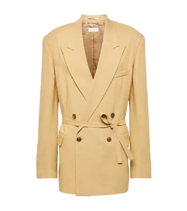 Dries Van Noten Bishop Bis belted blazer