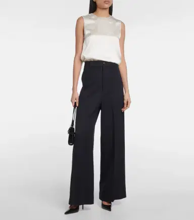 Nili Lotan Johan virgin wool wide-leg pants | Thumbnail 3