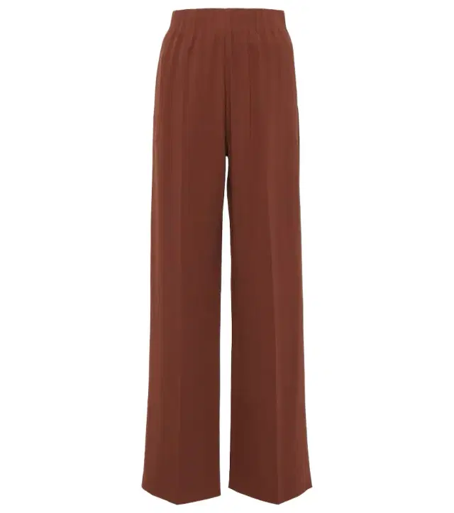 Fforme Maud high-rise lamé wide-leg pants