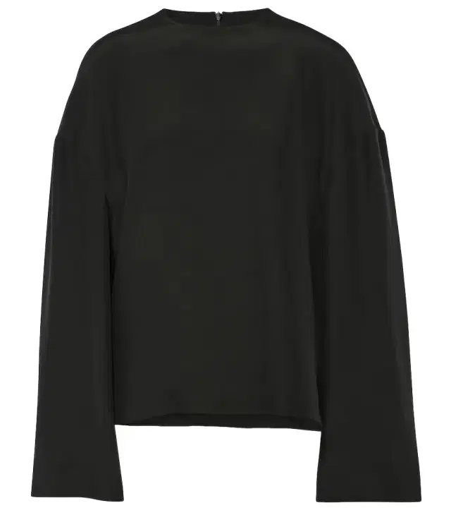 Fforme Ana silk cady blouse