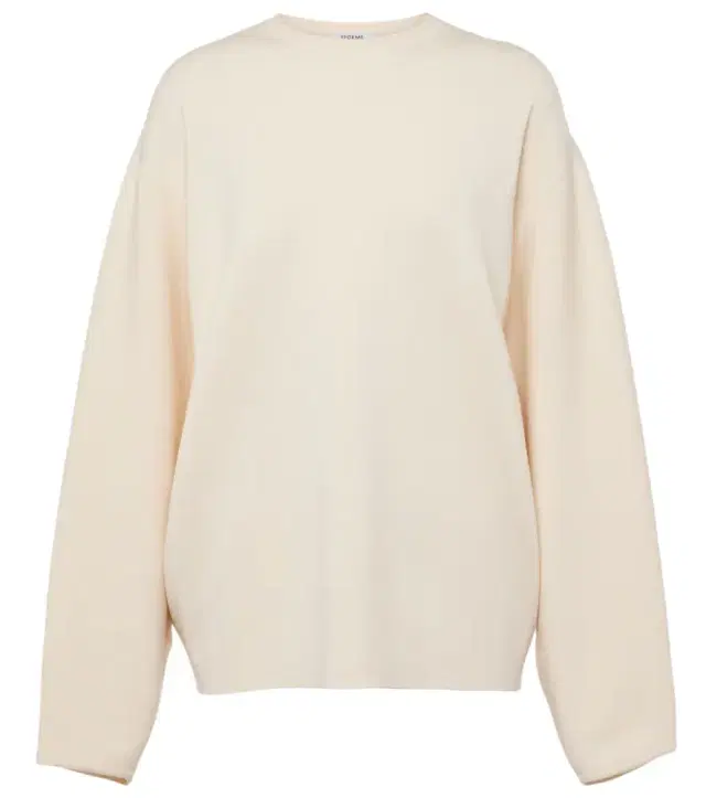 Fforme Oversized wool and cotton sweater