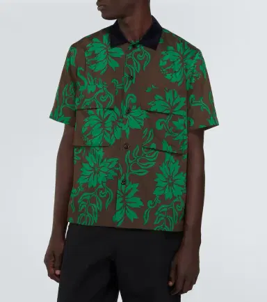 Sacai Floral bowling shirt | Thumbnail 5