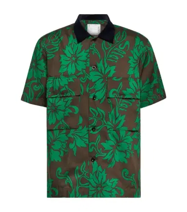Sacai Floral bowling shirt | Thumbnail 1