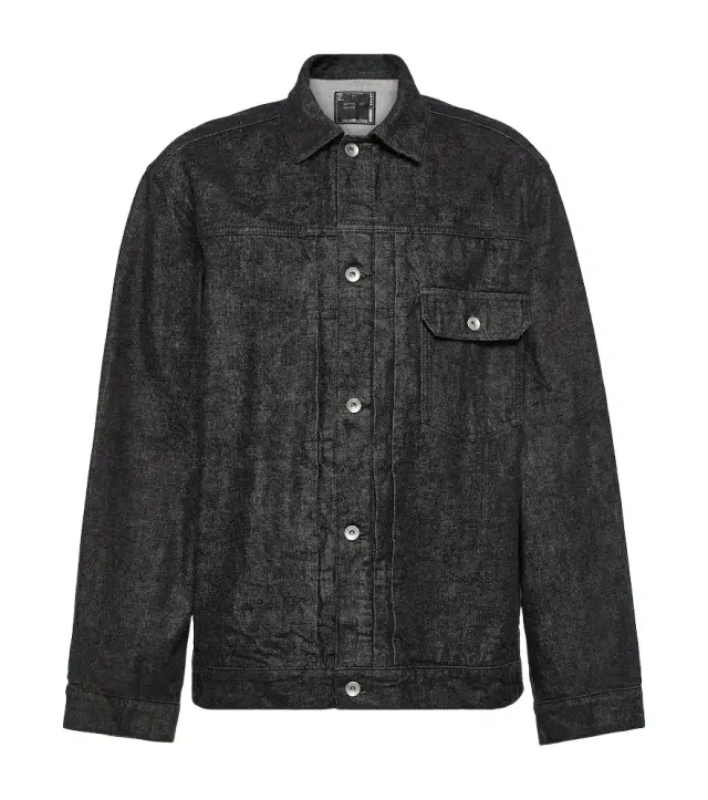 Sacai x BEYONDEXX denim blouson jacket