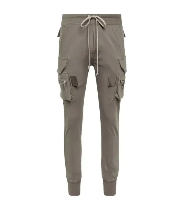 Rick Owens Mastodon cotton jersey cargo pants