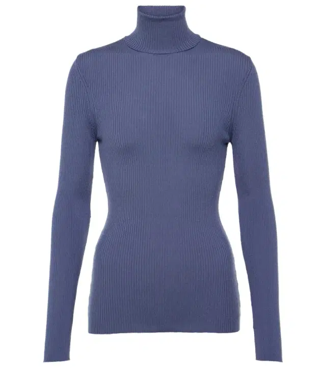 Wolford Ribbed-knit virgin wool turtleneck top