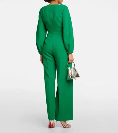 Emilia Wickstead Pattie crêpe jumpsuit | Thumbnail 4