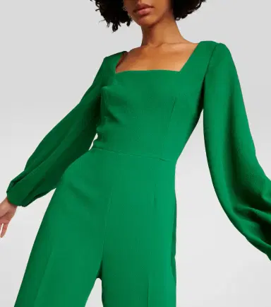 Emilia Wickstead Pattie crêpe jumpsuit | Thumbnail 6