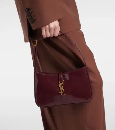 Saint Laurent Le 5 à 7 patent leather shoulder bag | Thumbnail 3 Saint Laurent Le 5 à 7 patent leather shoulder bag | Thumbnail 3