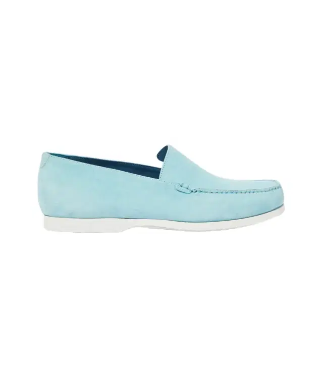 Manolo Blahnik Monaco suede loafers