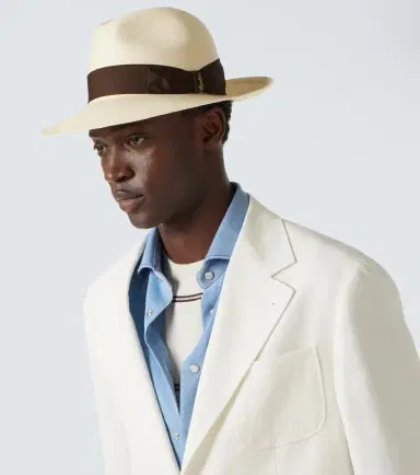 Borsalino Amedeo straw Panama hat | Thumbnail 3