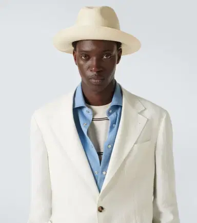 Borsalino Amedeo straw Panama hat | Thumbnail 4