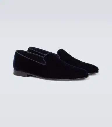 Manolo Blahnik Mario velvet loafers | Thumbnail 4 Manolo Blahnik Mario velvet loafers | Thumbnail 4