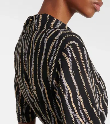 Chloe Chloé Printed silk sablé shirt dress | Thumbnail 4
