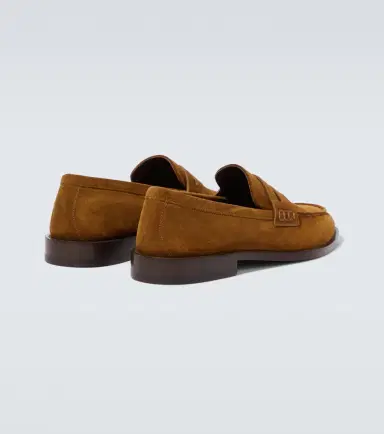 Manolo Blahnik Perry suede penny loafers | Thumbnail 3 Manolo Blahnik Perry suede penny loafers | Thumbnail 3