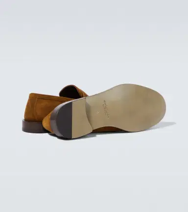 Manolo Blahnik Perry suede penny loafers | Thumbnail 4 Manolo Blahnik Perry suede penny loafers | Thumbnail 4