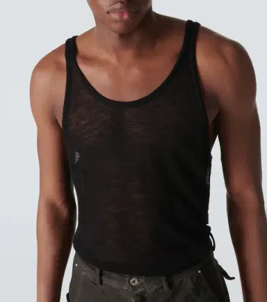 Rick Owens Maglia virgin wool tank top | Thumbnail 2 Rick Owens Maglia virgin wool tank top | Thumbnail 2