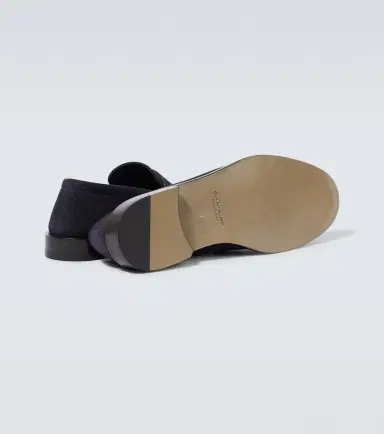 Manolo Blahnik Perry suede penny loafers | Thumbnail 3