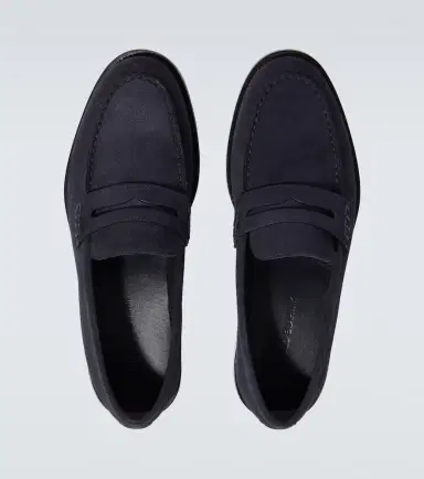 Manolo Blahnik Perry suede penny loafers | Thumbnail 4