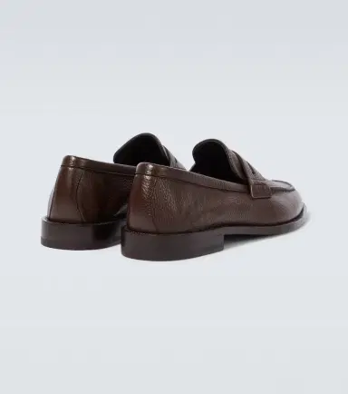 Manolo Blahnik Perry leather penny loafers | Thumbnail 2 Manolo Blahnik Perry leather penny loafers | Thumbnail 2