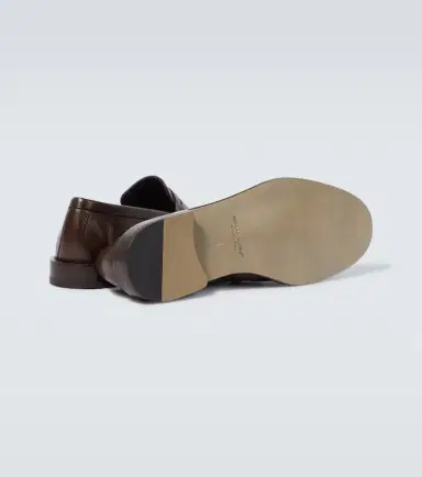 Manolo Blahnik Perry leather penny loafers | Thumbnail 6 Manolo Blahnik Perry leather penny loafers | Thumbnail 6