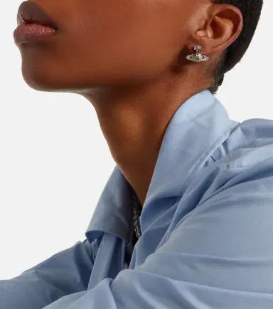 Vivienne Westwood Pina Bas Relief embellished earrings | Thumbnail 2 Vivienne Westwood Pina Bas Relief embellished earrings | Thumbnail 2