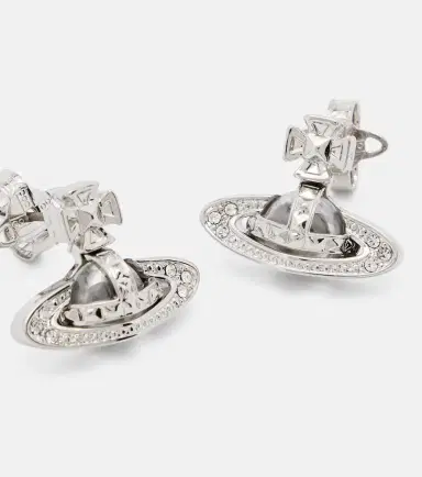 Vivienne Westwood Pina Bas Relief embellished earrings | Thumbnail 3 Vivienne Westwood Pina Bas Relief embellished earrings | Thumbnail 3
