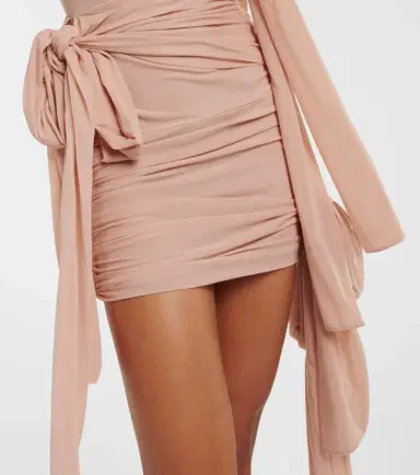 BLUMARINE Ruched jersey minidress | Thumbnail 2