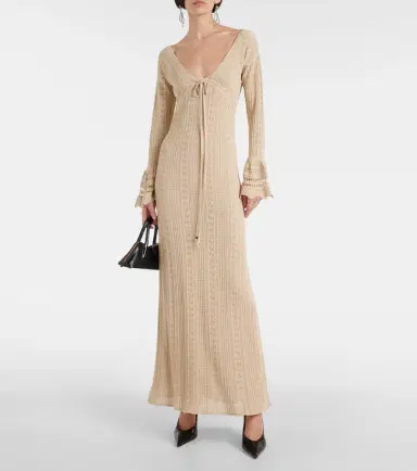 BLUMARINE Crochet maxi dress | Thumbnail 2