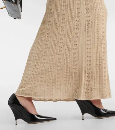 BLUMARINE Crochet maxi dress | Thumbnail 6