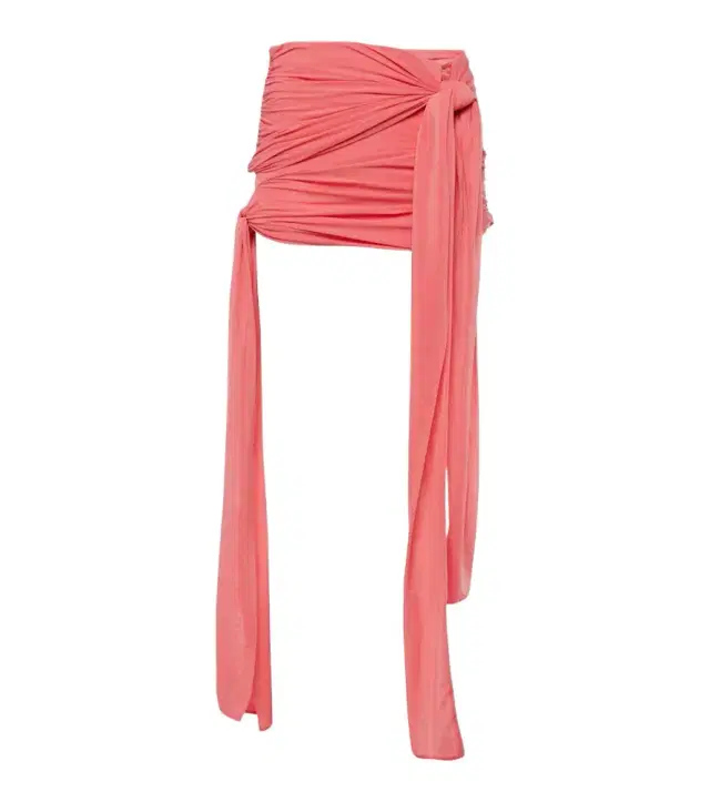 BLUMARINE Ruched jersey mini skirt