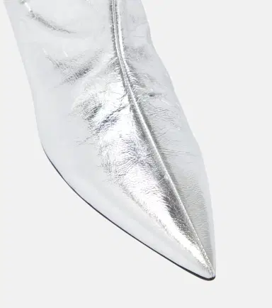Jil Sander Metallic leather ankle boots | Thumbnail 6