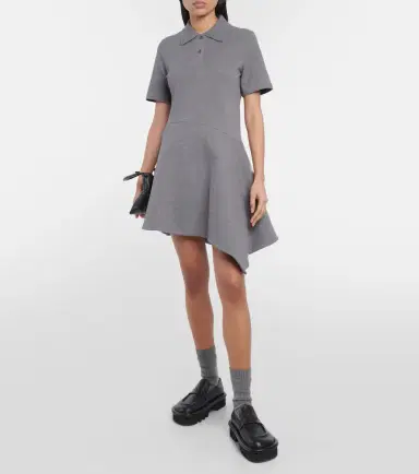 JW Anderson Asymmetric knitted minidress | Thumbnail 2 JW Anderson Asymmetric knitted minidress | Thumbnail 2