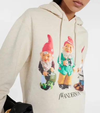 JW Anderson Gnome Trio cotton hoodie | Thumbnail 4 JW Anderson Gnome Trio cotton hoodie | Thumbnail 4