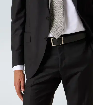 Canali Leather belt | Thumbnail 3