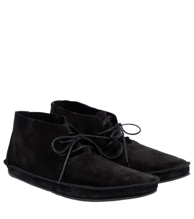 The Row Tyler suede ankle boots