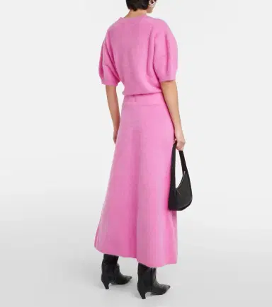 Lisa Yang Asta high-rise cashmere midi skirt | Thumbnail 2 Lisa Yang Asta high-rise cashmere midi skirt | Thumbnail 2