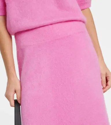 Lisa Yang Asta high-rise cashmere midi skirt | Thumbnail 3 Lisa Yang Asta high-rise cashmere midi skirt | Thumbnail 3
