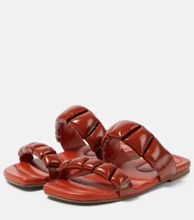 Dries Van Noten Leather slides | Thumbnail 6