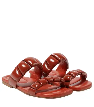 Dries Van Noten Leather slides | Thumbnail 1