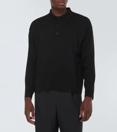 The Row Djon wool polo sweater | Thumbnail 5