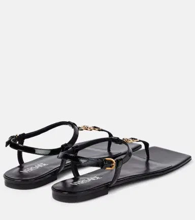Versace Medusa '95 leather thong sandals | Thumbnail 2