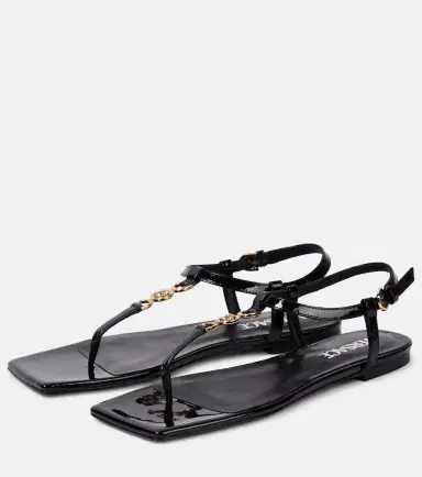 Versace Medusa '95 leather thong sandals | Thumbnail 4