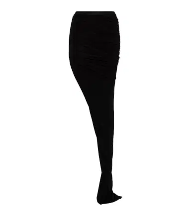 Rick Owens Edfu ruched maxi skirt | Thumbnail 1