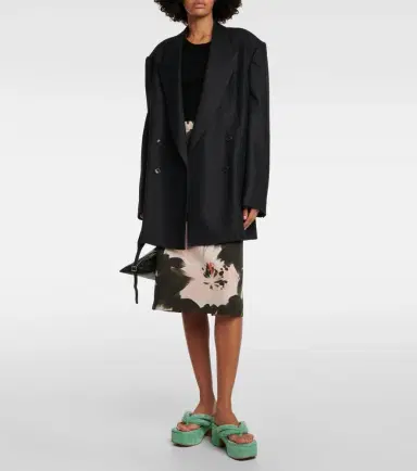 Dries Van Noten Suede platform thong sandals | Thumbnail 5